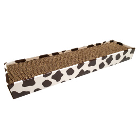Croci Krabplank Homedecor Dierenprint Koe 48X12,5X5 Cm