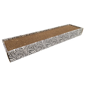 Croci Krabplank Homedecor Dierenprint Zebra 48X12,5X5 Cm