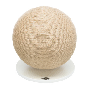 Trixie Krabpaal Bal Op Voet Jute / Hout 29X29X31 Cm