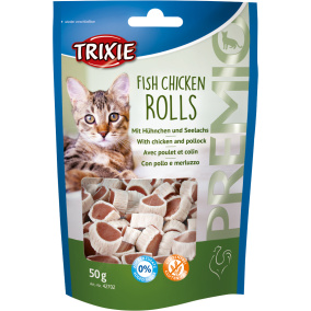 Trixie Premio Fish Chicken Rolls 50 Gr