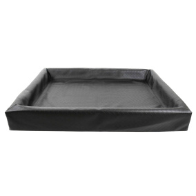 Bia Bed Hondenmand Original Square Zwart Bia-6 100X80X15 Cm