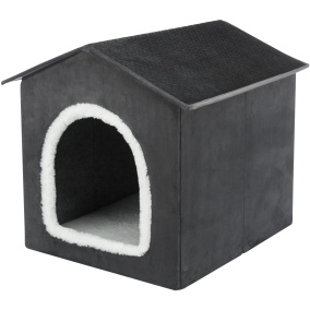 Trixie Hondenmand / Kattenmand Huis Livia Grijs / Wit 50X50X54 Cm