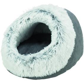 Trixie Kattenmand Iglo Harvey Grijs / Wit-zwart 41X35X26 Cm