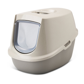 Savic Kattenbak Happy Planet Manon Mocca / Warmgrijs 54,5X39X39 Cm