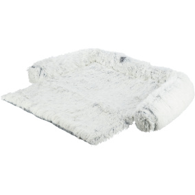Trixie Sofa Bed Harvey Meubelbeschermer Hoekig Wit / Zwart 90X90X8 Cm