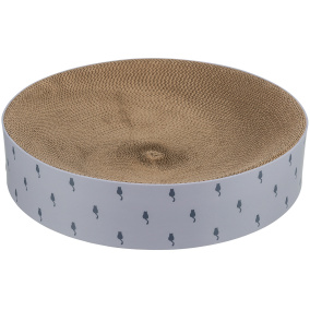 Trixie Krabmand Lilly Karton Catnip Lichtgrijs 45X45X10 Cm