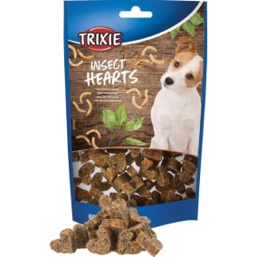 Trixie Insect Hearts Met Meelwormen 80 Gr