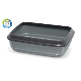 Imac Kattenbak Jerry 2Nd Life Gerecycled Lichtgrijs / Antraciet 50X40X14,5 Cm