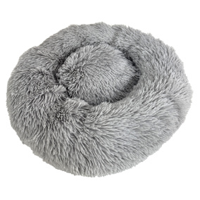 Sazzz Hondenmand Fluffy Lichtgrijs 52X52X13 Cm
