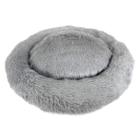 Sazzz Hondenmand Fluffy Lichtgrijs 85X85X17 Cm