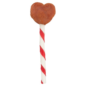 Trixie Heart Lollipop Kip 12 Cm 15 Gr