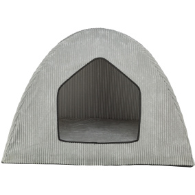 Trixie Hondenmand Tent Jonna Vital Ribstof Lichtgrijs 100X70X70 Cm