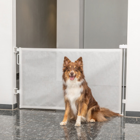 Trixie Afsluithek Uitrolhek Wit 0-137X86 Cm