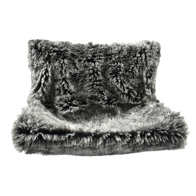 Croci Radiatorhangmat Gemeleerd Zwart 47X30X25 Cm