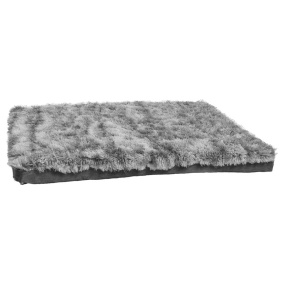 Croci Hondenmand Mousse Bicolor Zwart 100X65X6 Cm