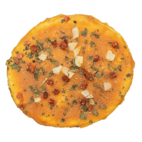 Trixie Denta Fun Pizza Met Kippenborst 8 Cm 38 Gr 50 St