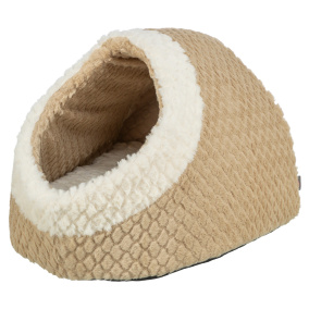 Trixie Kattenmand Iglo Kaline Mio Lichtbruin / Creme 35X41X26 Cm