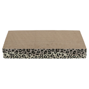 Trixie Krabplank Leo Karton Panterprint Met Kattenkruid / Catnip 44X25X6 Cm 2 St