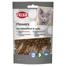Trixie Flowers Met Kippenborst En Zalm 50 Gr