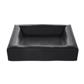 Bia Bed Kunstleer Hoes Hondenmand Zwart Bia-6 100X80X15 Cm