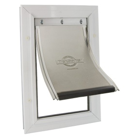 Petsafe Hondenluik Tot 100 Kg Aluminium Wit 660