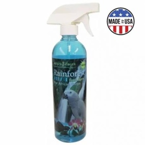 Rainforest Mist Bath Spray African Greys And Amazons 502Ml