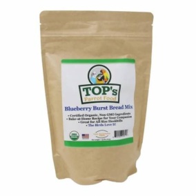 Top's Parrot Food Birdie Bread Mix - Blueberry Burst - 612 Gram