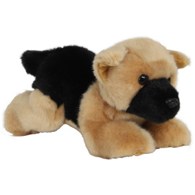 Boony Natural Deco Herder Pluche Liggend 20 Cm