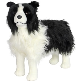 Boony Natural Deco Collie Pluche Staand 53 Cm